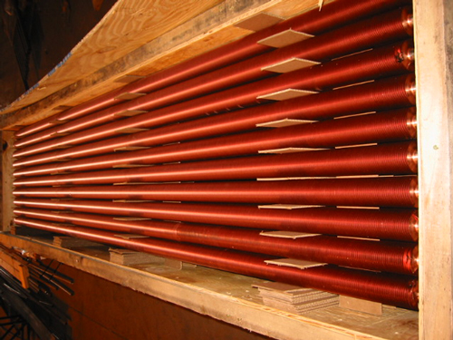 Fin tube and finned tubing manufactured by H.E.A.T.